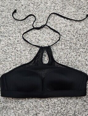 Black PINK Victoria Secret Halter Bikini Top